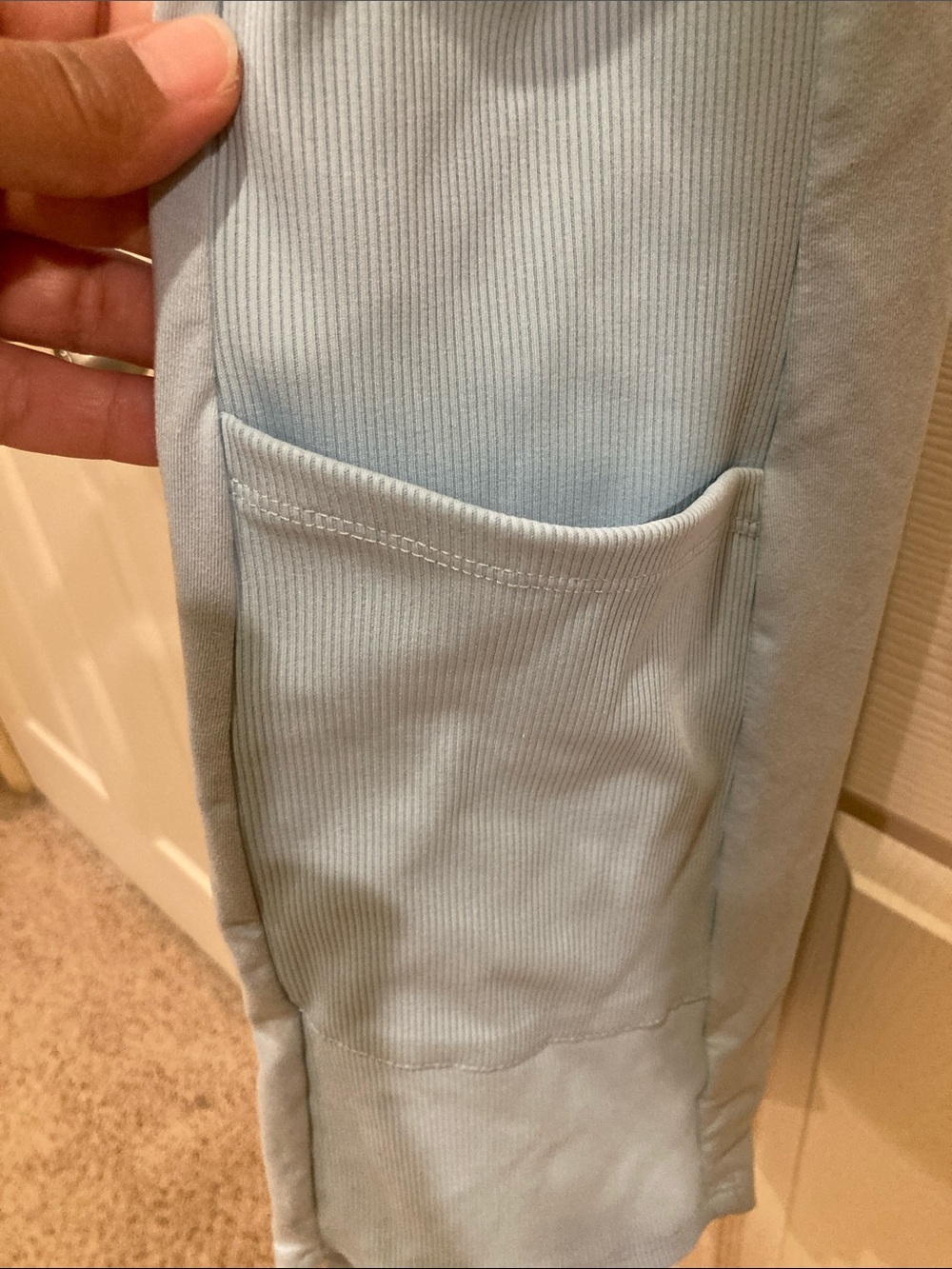 Sincerely Jules Pale Blue Shift Dress Sleeveless Mini Casual Chic - Picture 7 of 9
